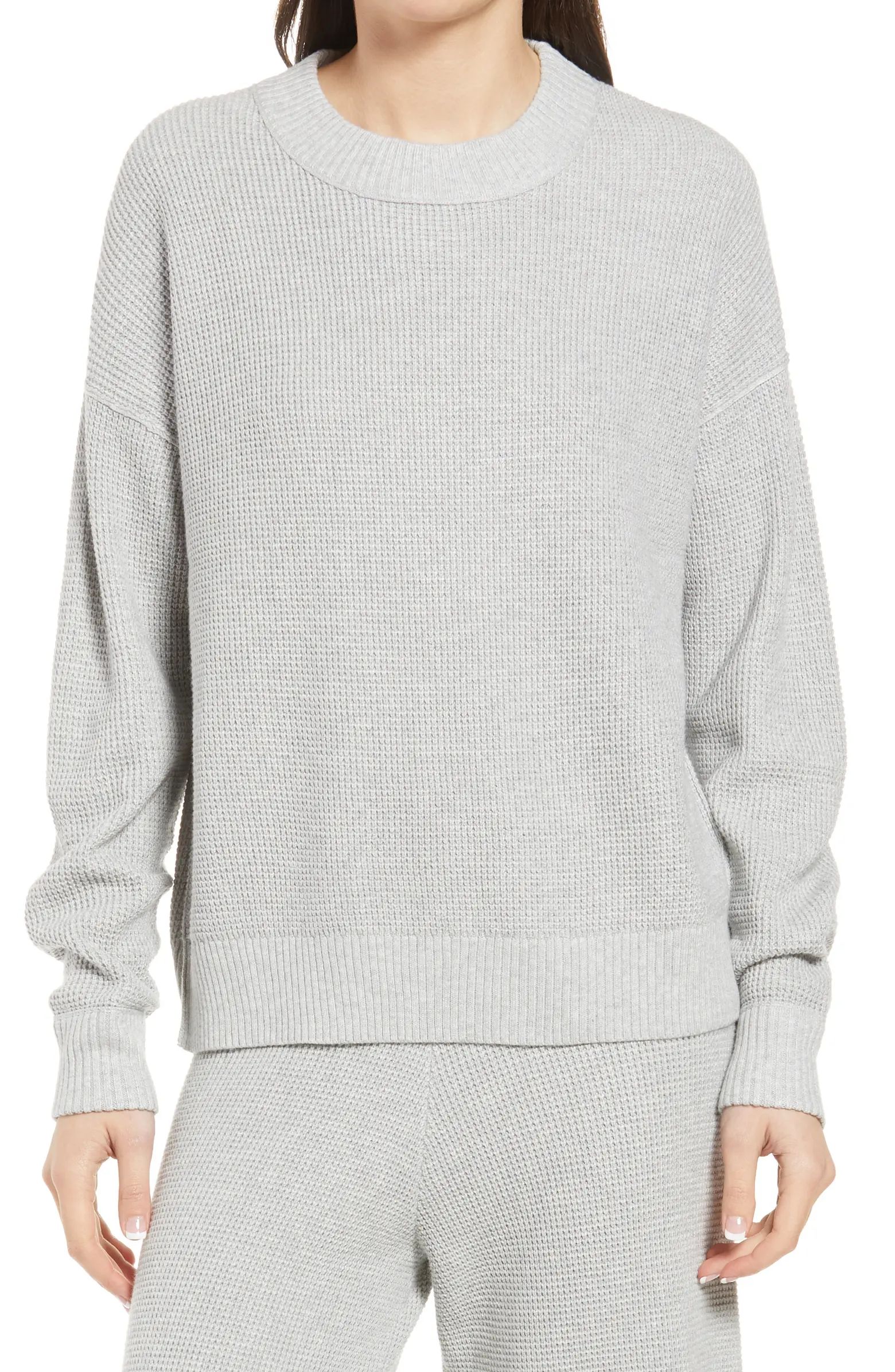 Treasure & Bond Thermal Stitch Pullover | Nordstrom | Nordstrom