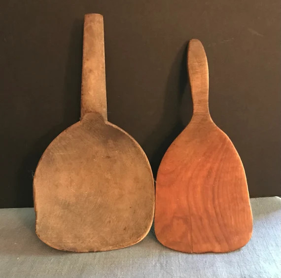 Antique Wooden Scoop and Butter Paddle, Kitchen Treen | Etsy (US)
