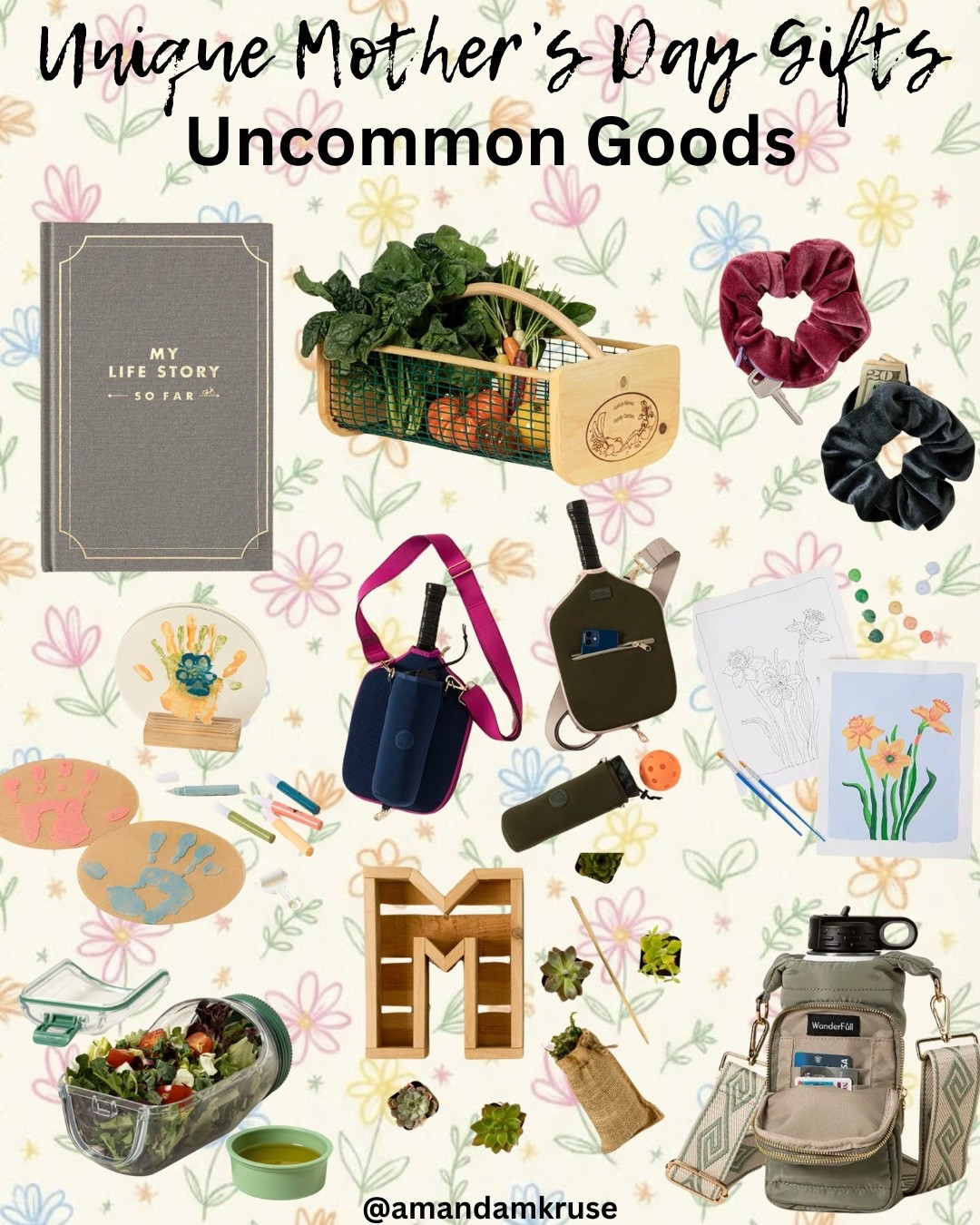 If you’re tired of giving the same flowers and candles every year, these one-of-a-kind finds from Uncommon Goods are such a fun way to switch things up this Mother’s Day 

I rounded up some of the most unique and thoughtful gifts — from meaningful keepsakes to creative, conversation-starting pieces you won’t find just anywhere. These are perfect for the mom who “has everything” or just loves something a little different 

Mother’s Day gifts, gifts for mom, unique gifts, gift guide 

#LTKHome #LTKMothersDay #LTKSeasonal