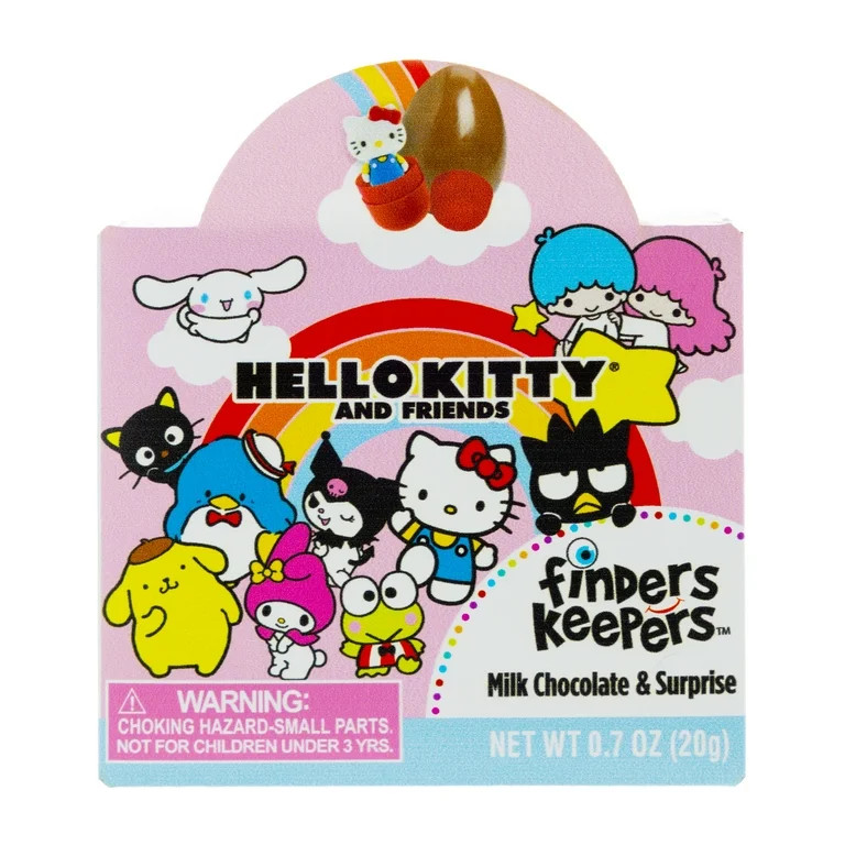 Galerie Hello Kitty and Friends Finders Keepers with Milk Chocolate and Surprise, 0.7 oz | Walmart (US)