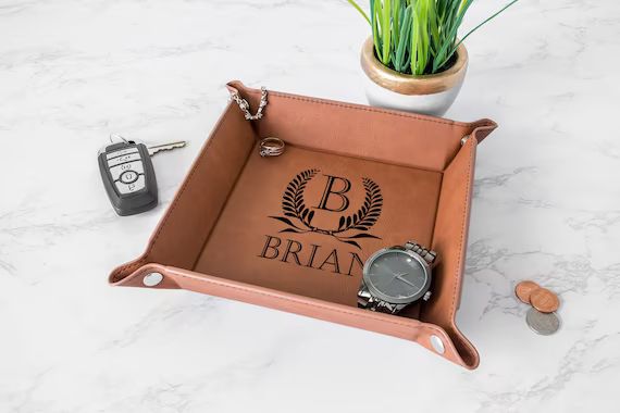 Mens Valet Tray Watch Holder Gift for Him Fathers Day Gift | Etsy | Etsy (US)