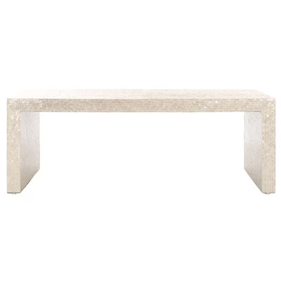 Safavieh Powder Coating MDF Modern Coffee Table | Lowe's