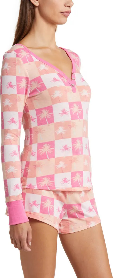 Honeydew Intimates Knit Long Sleeve Short Pajamas | Nordstrom | Nordstrom