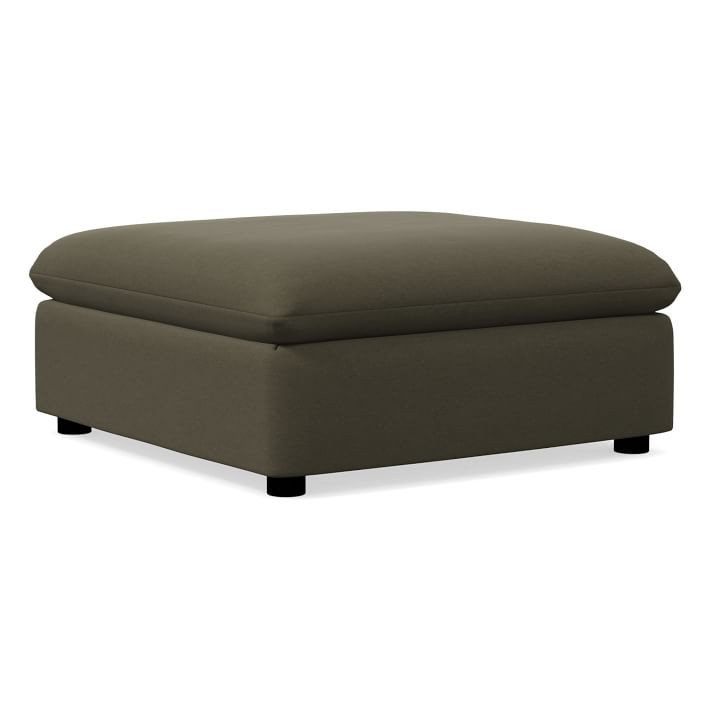Shelter Ottoman | West Elm (US)