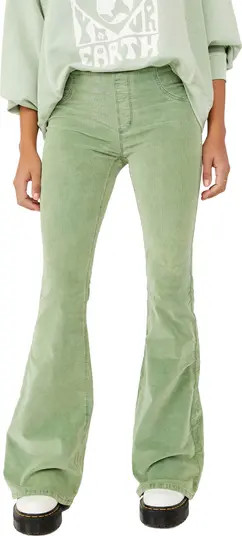 Free People We the Free Pull-On Flare Corduroy Pants | Nordstromrack | Nordstrom Rack