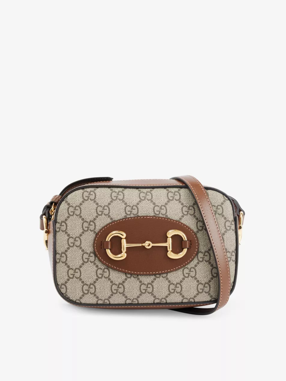 Horsebit 1955 Small Canvas Cross-Body Bag | Selfridges