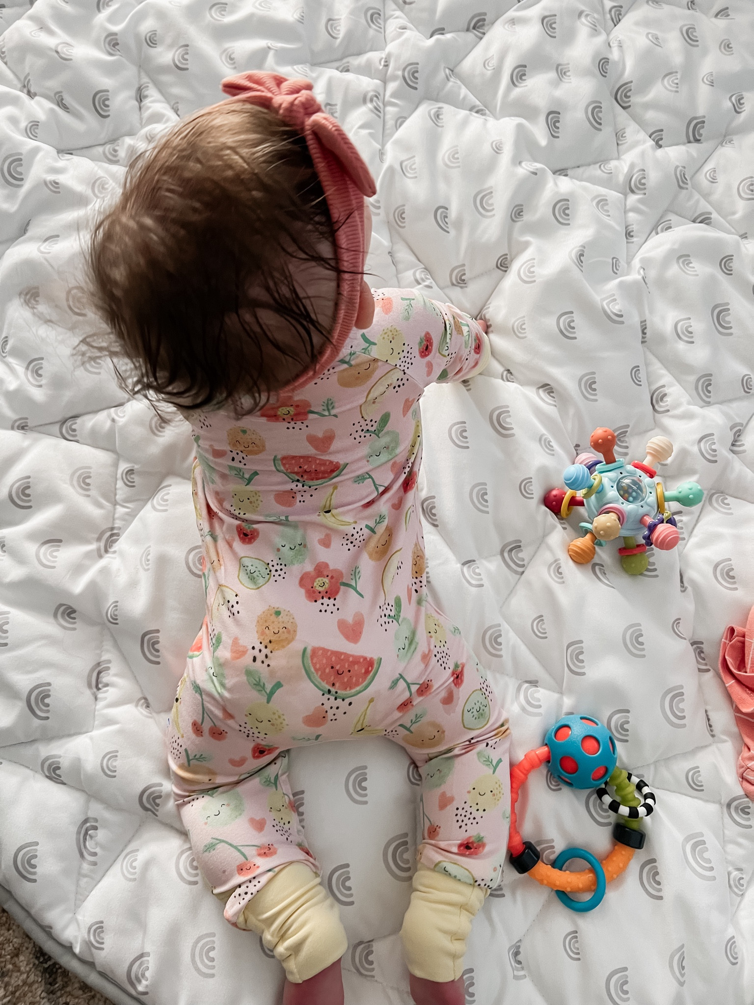 Baby girl in her Tiny Jams!! 

Tiny jams, baby girl, bamboo pajamas, baby bamboo pajamas, baby girl sleeper, baby must haves, baby pajamas, matching sibling pajamas 

#LTKFindsUnder50 #LTKKids #LTKBaby