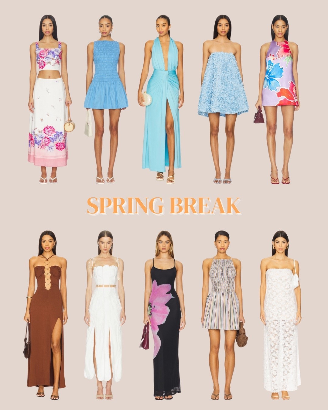 Revolve Spring Break Outfit Inspo

#LTKootd #LTKTravel #LTKNYFW