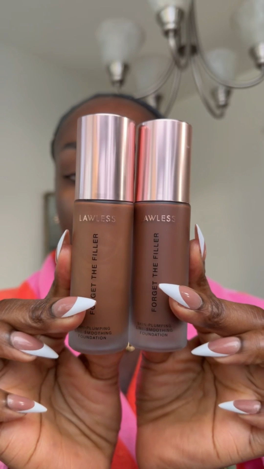 Trying out a new shade in one of my favorite foundations, which is from LAWLESS. I normally use 30D, but I want to try shade 29.

#LTKBeauty