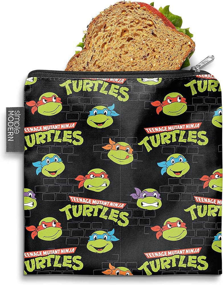 Simple Modern Reusable Sandwichh Bag for Kids, Boys | Food Safe, BPA Free, Phthalate Free, Polyes... | Amazon (US)