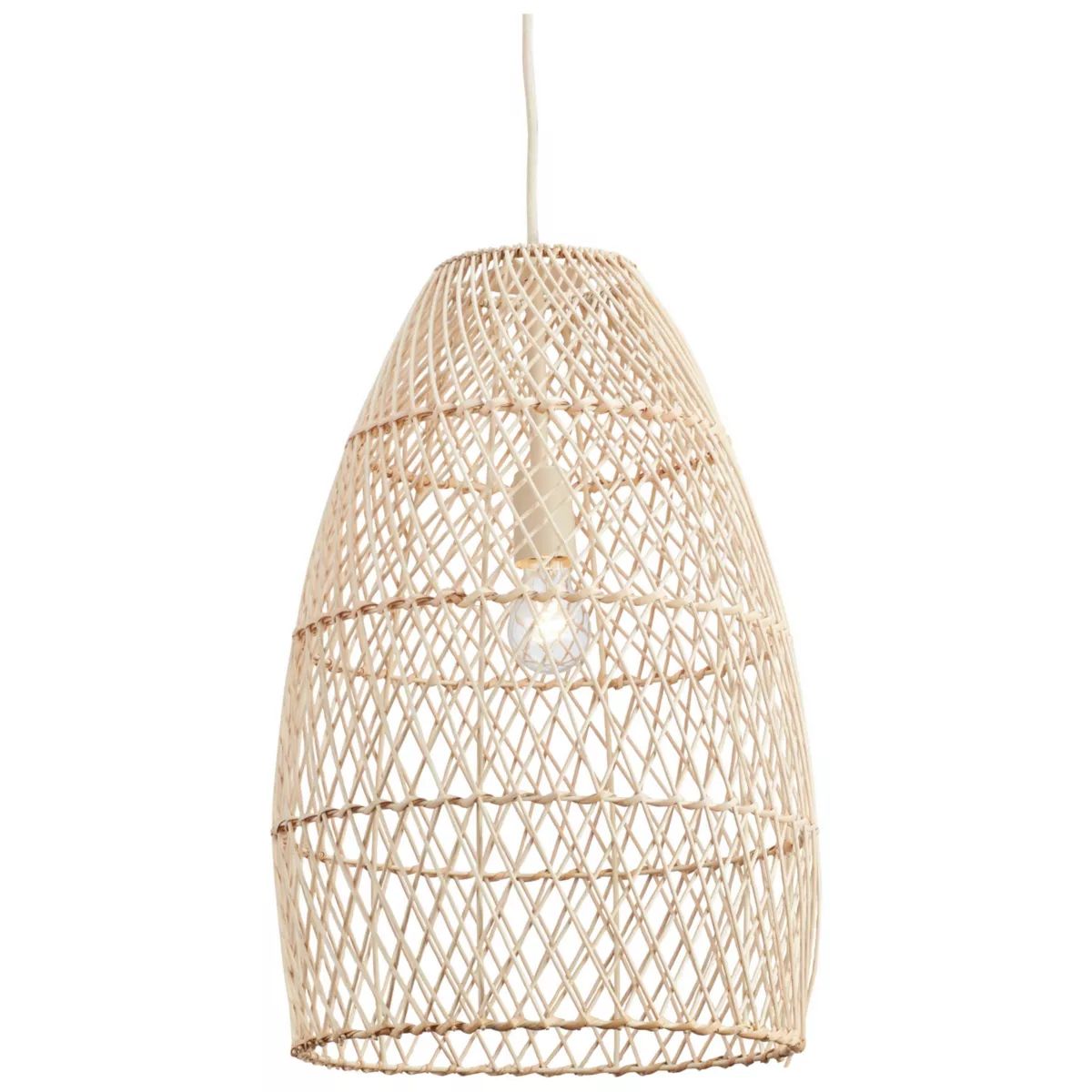 Calett Rattan Pendant Beige - Signature Design by Ashley | Target