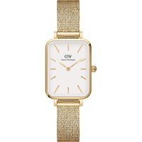 Daniel Wellington - Quadro Pressed Evergold Uhr (mit goldenem Mesh-Armband) Damenuhren 1 ct Schwarz Damen (151.49 € / 1 ct) | Douglas (DE)