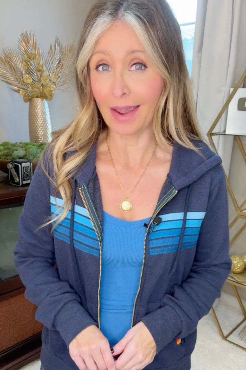 Another classic hoodie with a matching tank. Love this color combo 💙🦋

#LTKootd #LTKActive