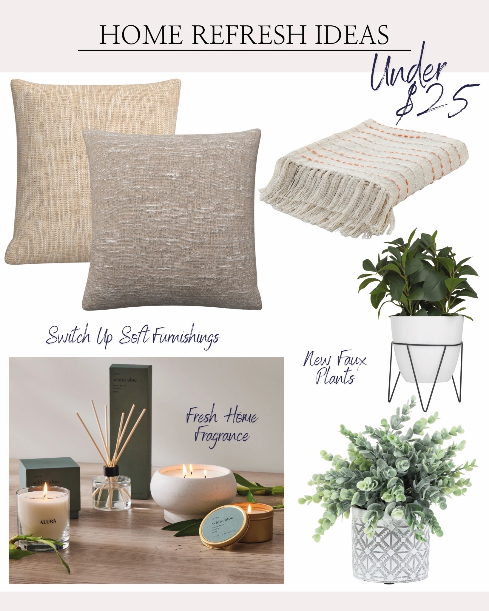Happy New Year! 🎉 Refresh your home this January with these home decor ideas - all UNDER $25! 🏡

#LTKFindsUnder50 #LTKHome #LTKSeasonal