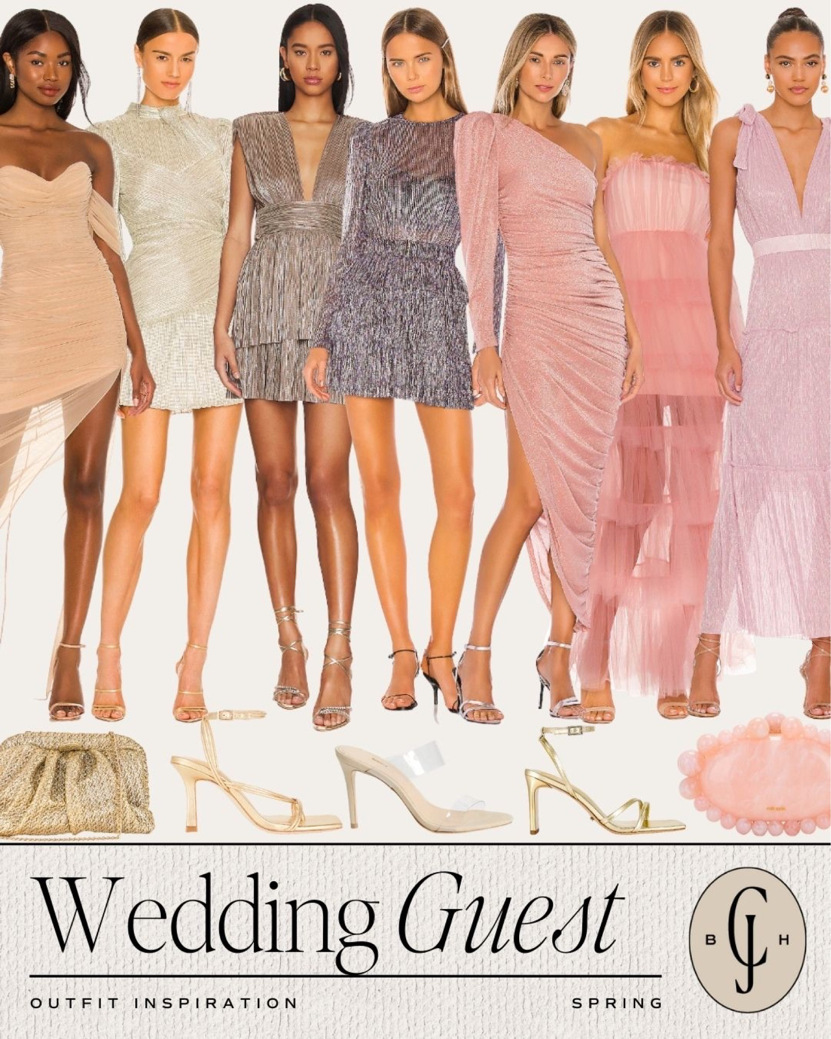 Spring and summer wedding guest dresses. Maxi, mini dress. Wedding style. Spring style. Summer style  

#LTKwedding #LTKstyletip