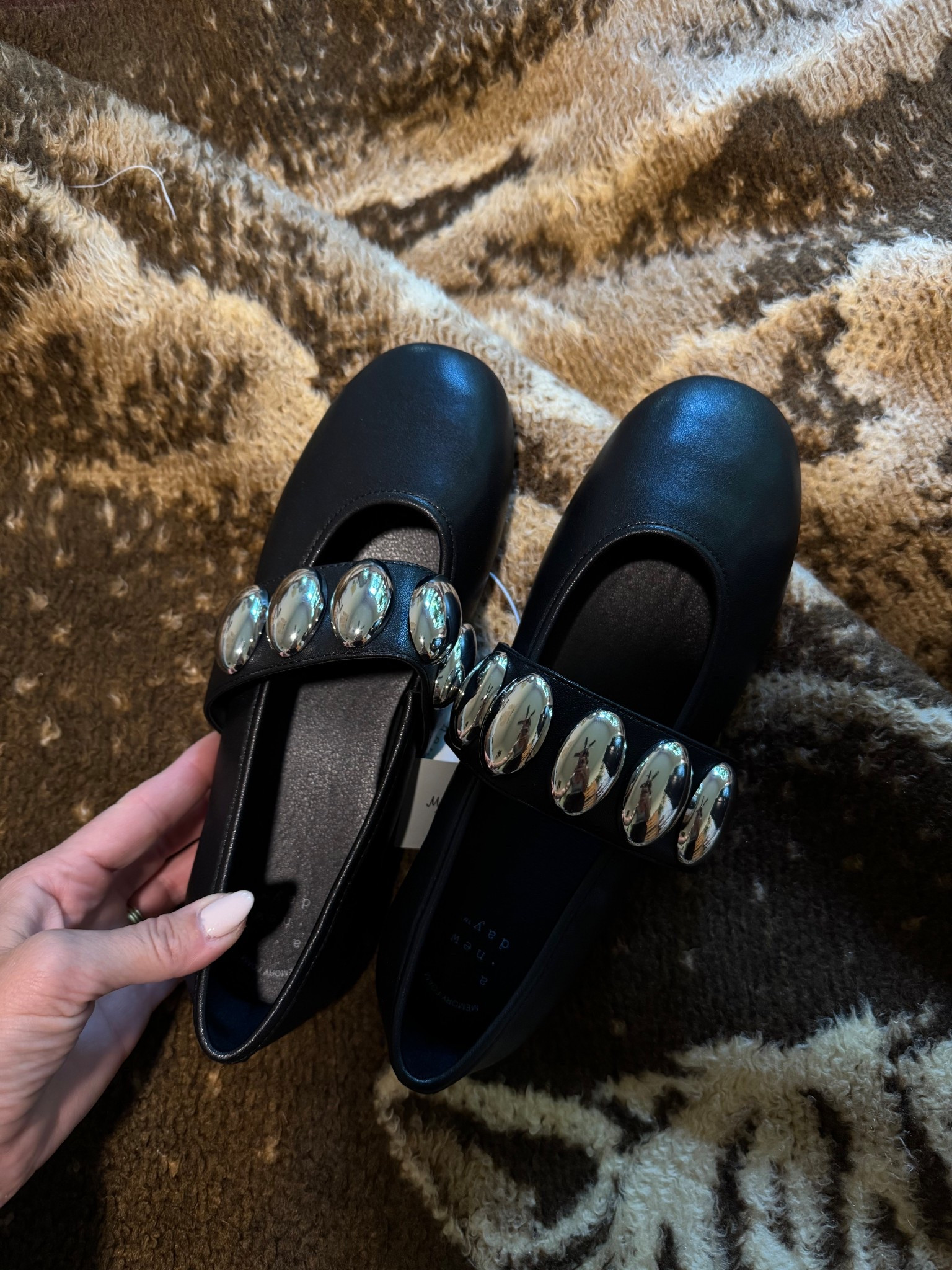 The cutesttttt and amazing quality Mary Jane’s for fall and winter!!! The silver studs are such a fun pop! 

#LTKSaleAlert #LTKFindsUnder50 #LTKShoeCrush