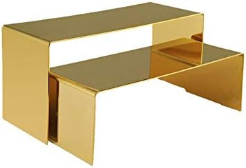 Amazon.com: RY DISPLAY Golden Metal Shoe Handbag Display Riser Stand Stainless Steel Shoe Bag Ris... | Amazon (US)