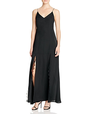 Cotton Candy La Lace-Trimmed Maxi Slip Dress | Bloomingdale's (US)