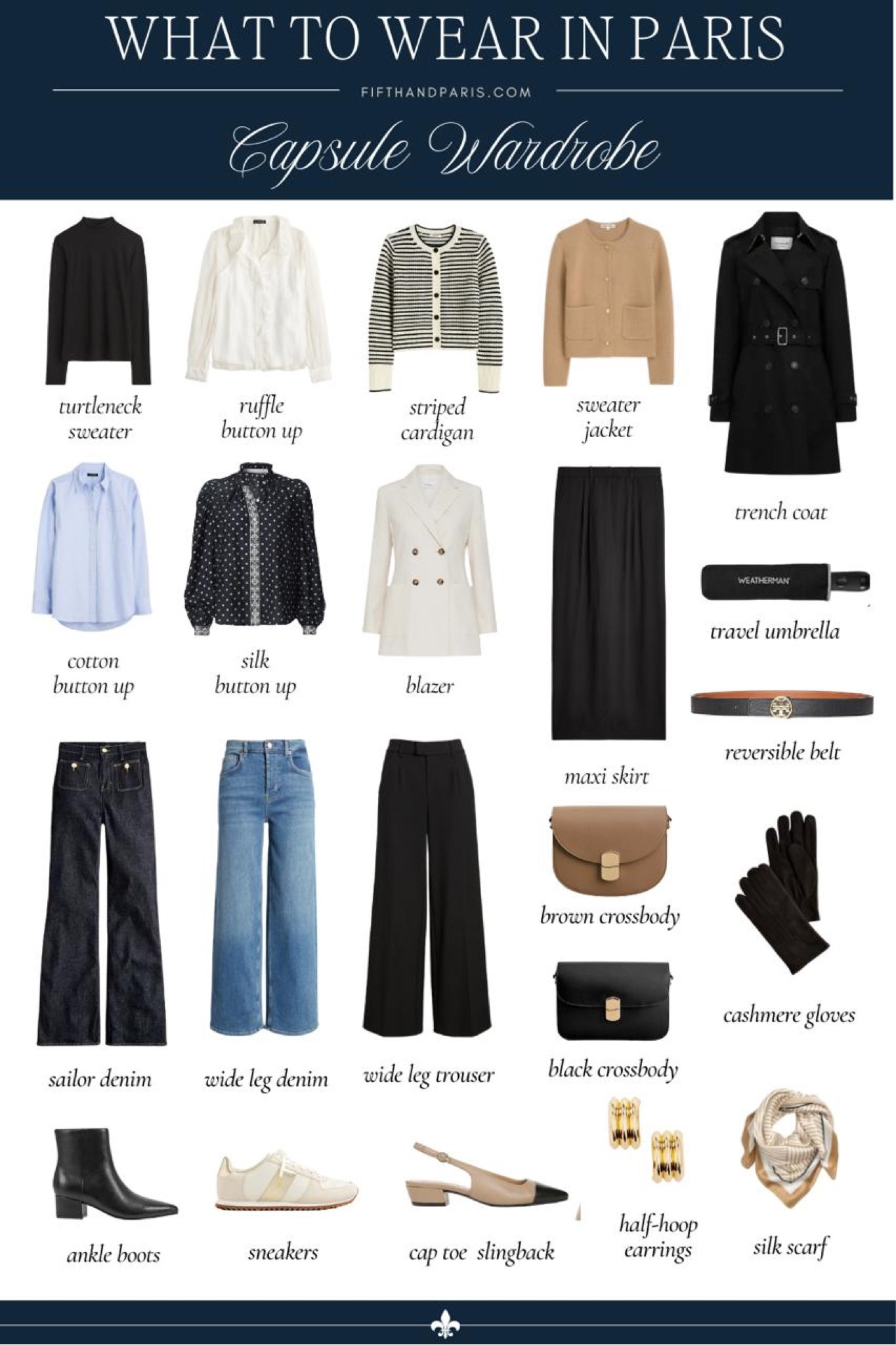 March Capsule is here.  What to wear in Paris for Spring.  

Paris outfit ideas | Parisian Style | French Girl Chic | French Style 