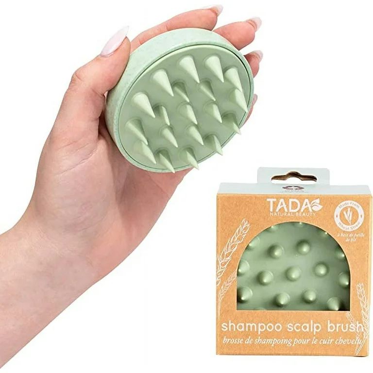 TADA Natural Beauty Green Scalp Massaging Shampoo Brush (4 color) - Walmart.com | Walmart (US)