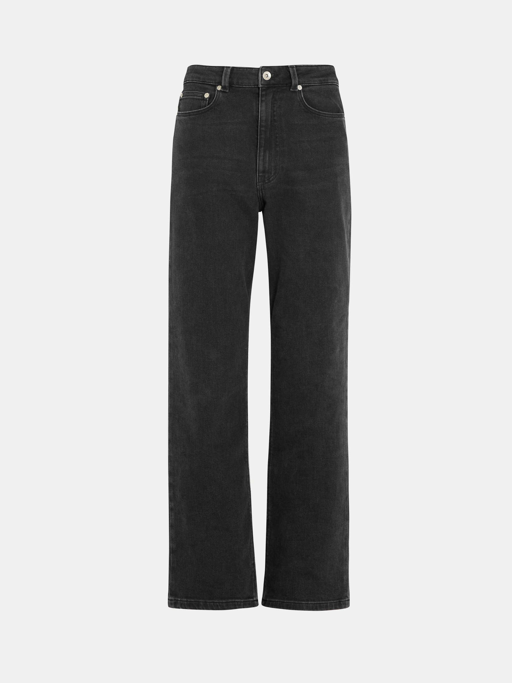 Winchester Straight Leg Jean | Washed Black | Jigsaw (UK)