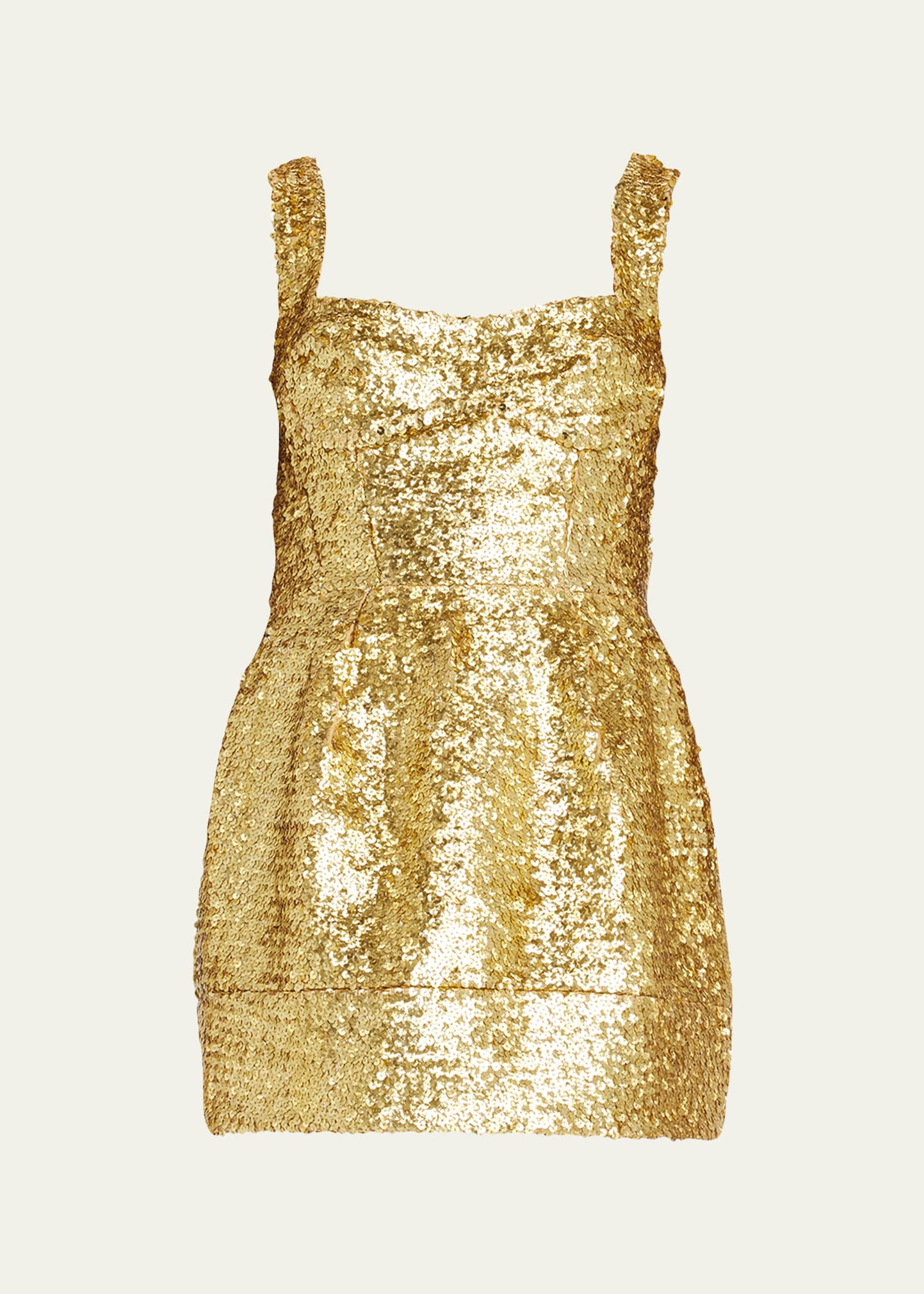 Bronx and Banco Katherine Sequin Fit-&-Flare Mini Dress | Bergdorf Goodman