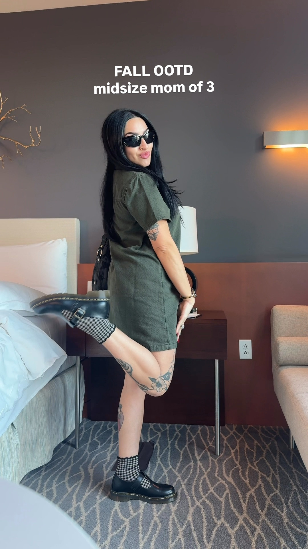 Day 2 in San Francisco & headed to Meta HQ today! This is what I’m wearing on a fall day in Silicon Valley as a midsize petite mom of 3 🖤 love the American Eagle dress!

#LTKHoliday #LTKMidsize #LTKSeasonal