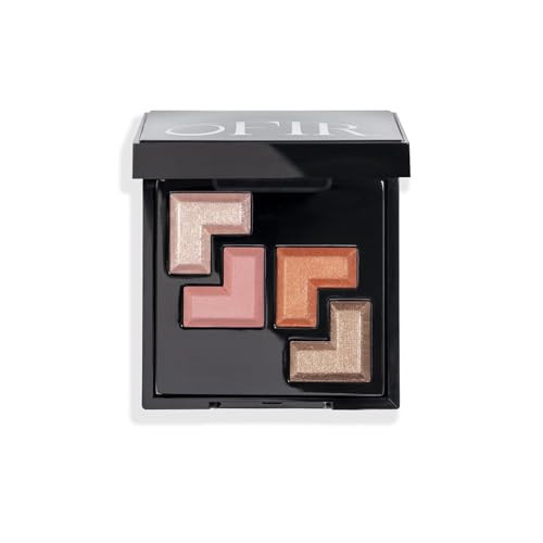 OFIR Quadratic Eyeshadow Palette | Richly Emollient & Blendable Formula | Eye Shadow Palette Makeup | Intensely Pigmented Orange Caves | Travel Size with Mirror, 4.4 G | Amazon (US)