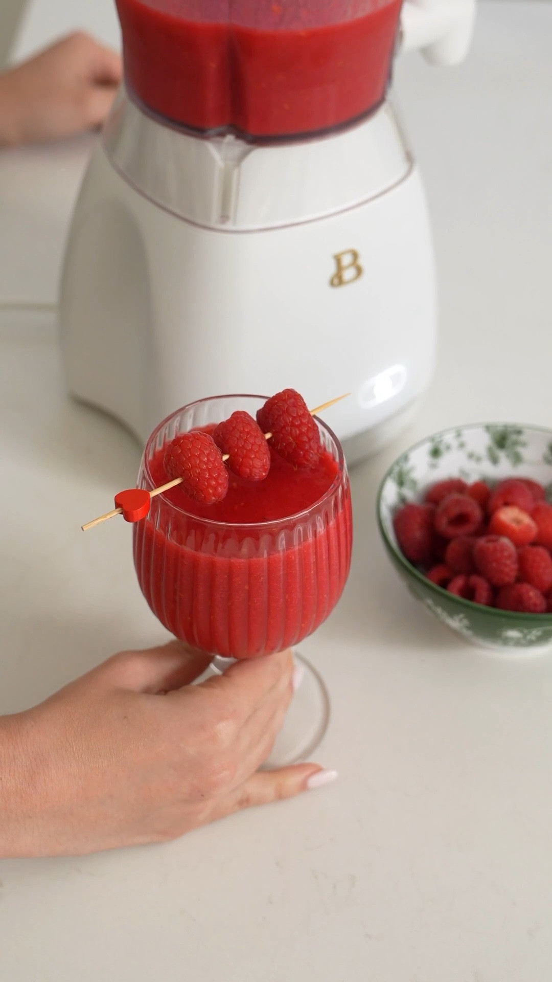 Found the best blender for summer cocktails! It has a built-in dispenser and makes the perfect frozen Raspberry Daiquiris. Definitely a must-have for hosting!

smoothie, kitchen appliance, hosting essentials, entertaining, brunch, garden party, summer drinks, kitchen gadgets

#LTKfoodie #LTKSeasonal #LTKHome