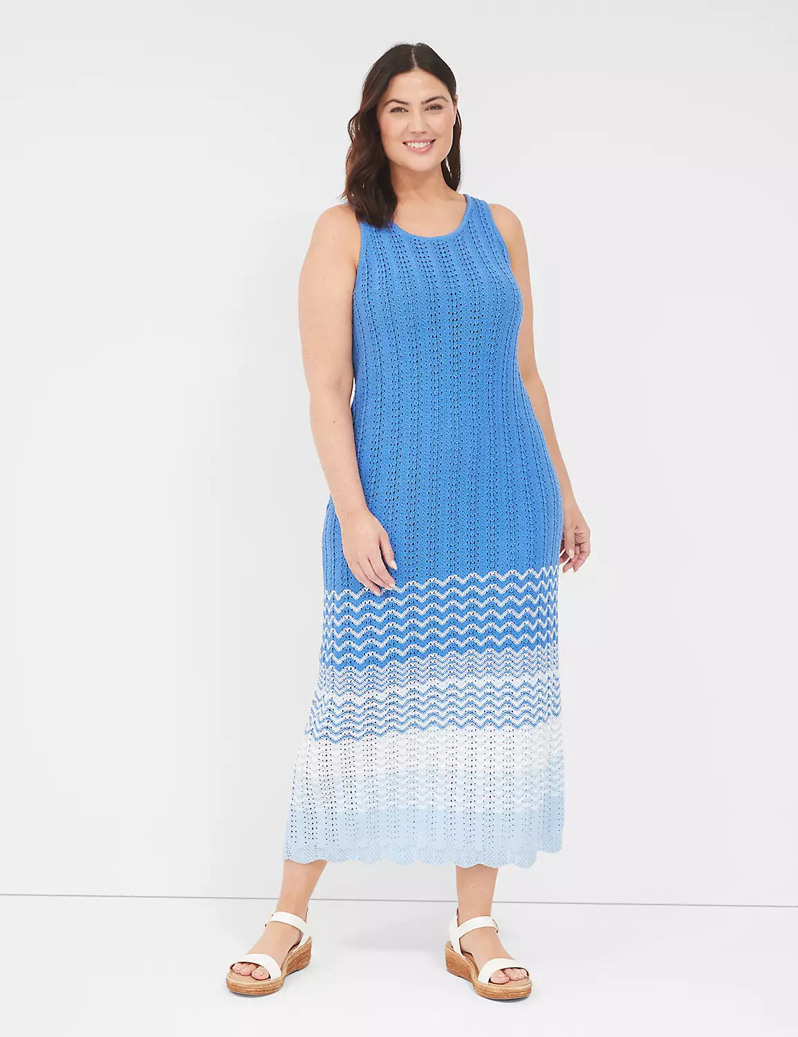 Sleeveless Scoop-Neck Sweater Dress | LaneBryant | Lane Bryant (US)