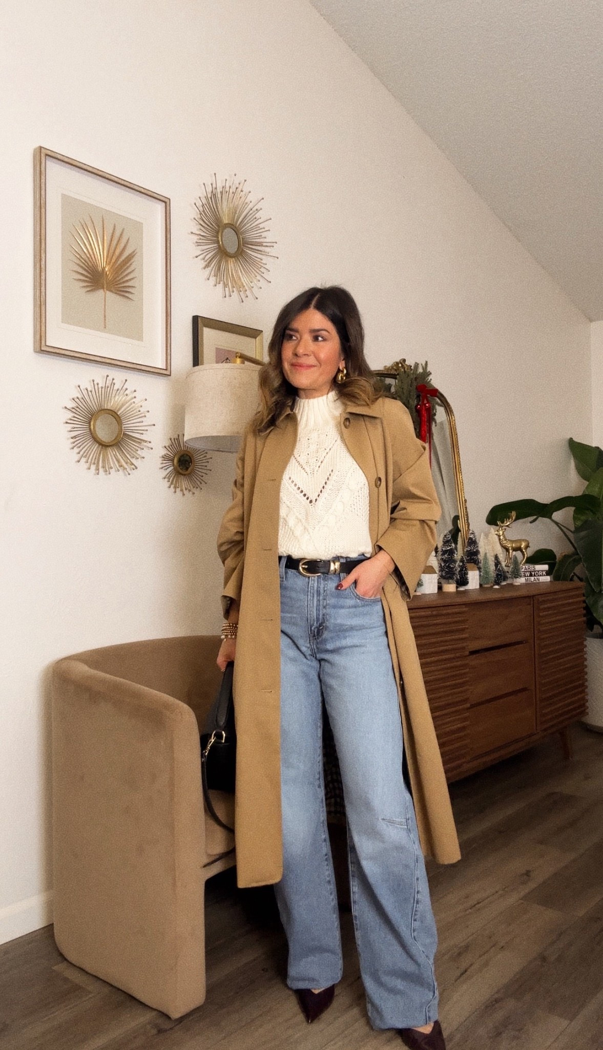 Favorite trench coat! Available in more colors! 
Wearing size small.
Top size small
Jeans size 25

#LTKValentine #LTKWorkwear #LTKootd