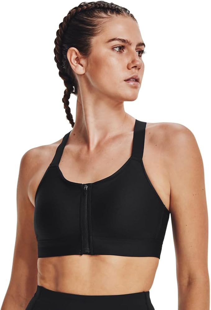 Under Armour Women's Continuum High Impact Zip Sports Bra | Amazon (US)