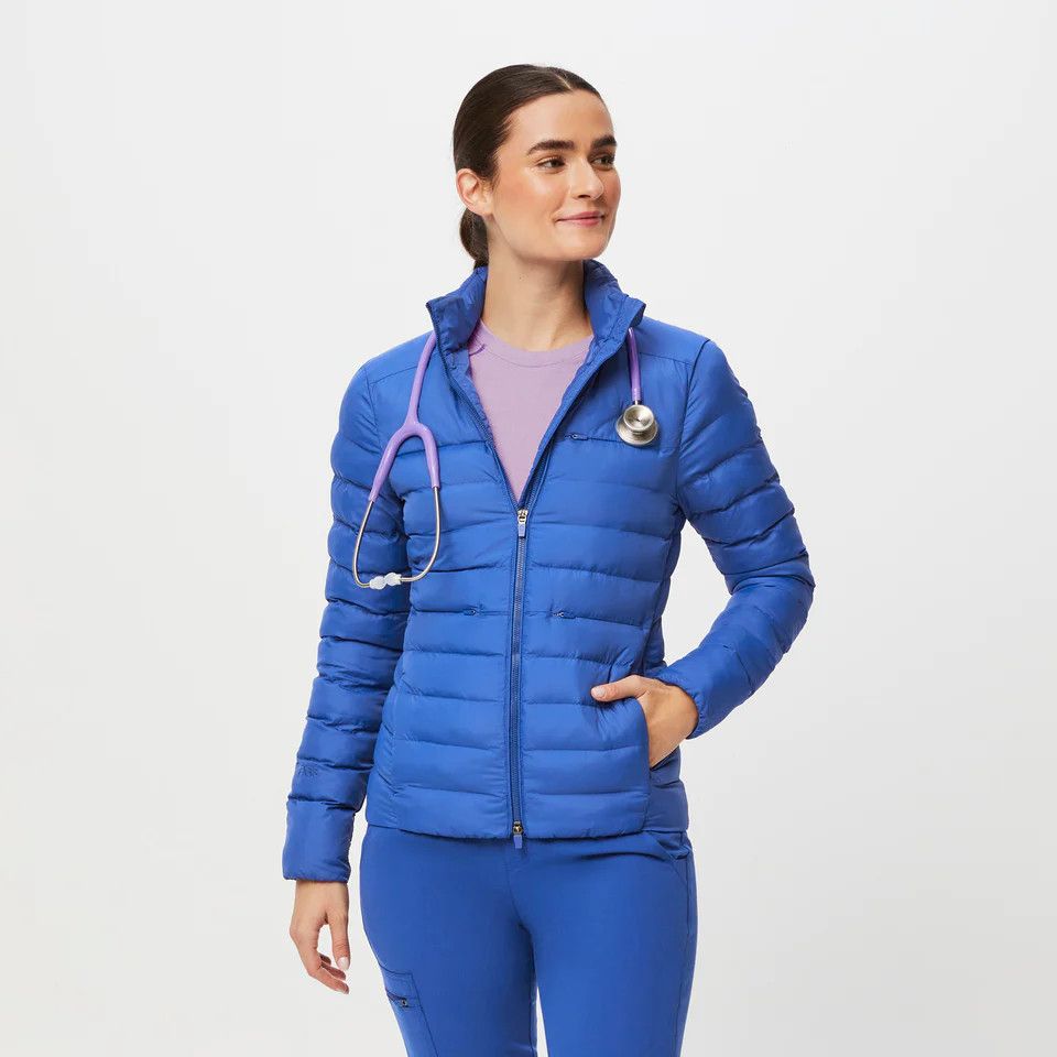 Women’s On-Shift™ Packable Puffer Jacket - Winning Blue · FIGS | FIGS