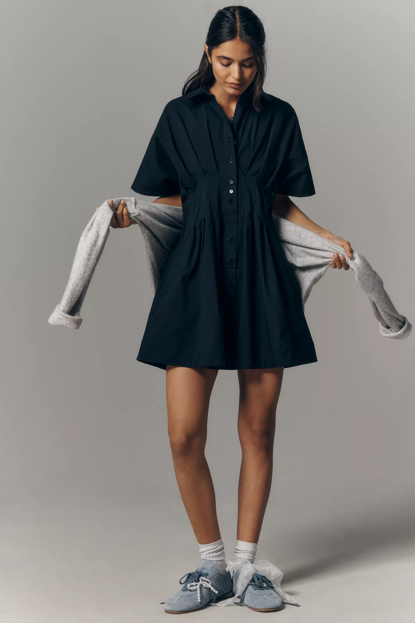 The Tobie Mini Shirt Dress by Exquise | Anthropologie (US)