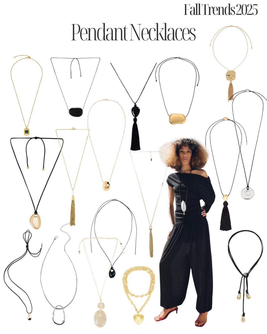 Fall trends 2025: Pendant Necklaces
#falltrends #necklace #pendant #pendantnecklace #jewelry #tassel  

#LTKFindsUnder100 #LTKFindsUnder50 #LTKSeasonal