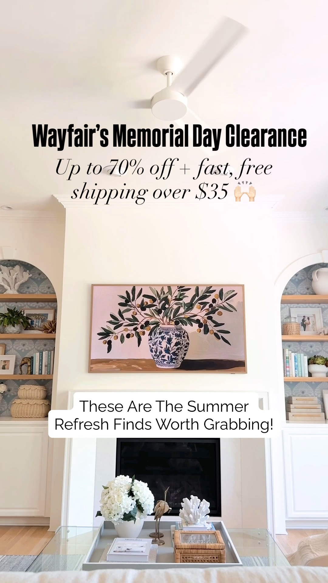 Refresh your home for summer with these favorite picks from @Wayfair’s Memorial Day Clearance! Get up to 70% off plus fast, free shipping over $35! 🙌🏻 #ad #Wayfair #WayfairPartner

#LTKHome #LTKSaleAlert