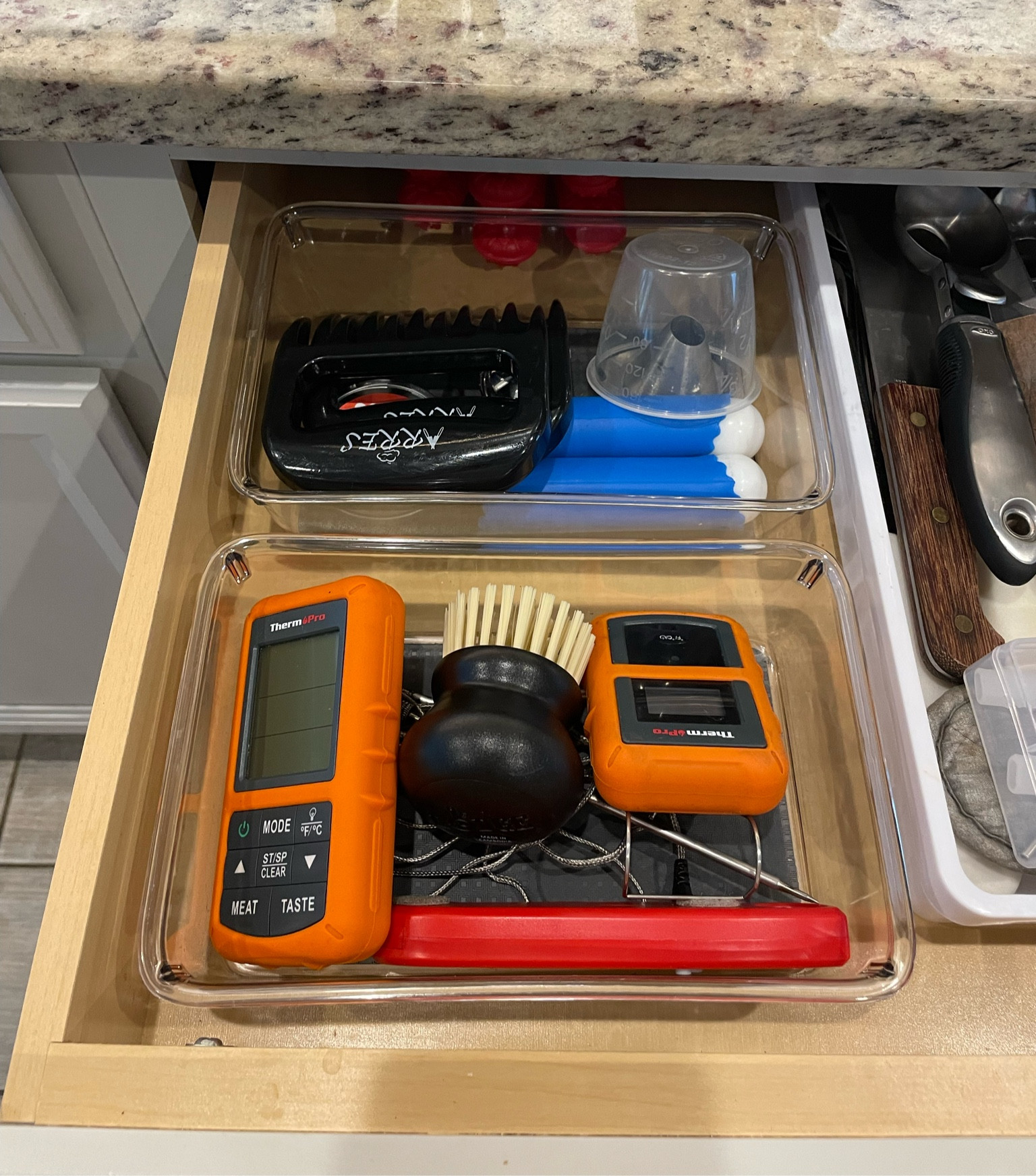 Drawer organizers from Target. Good quality, affordable and perfect for bulkier, square-shaped items  

#LTKhome #LTKstyletip #LTKunder50