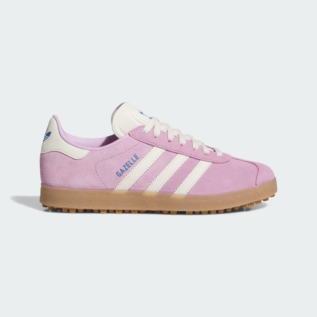 adidas Gazelle Spikeless Golf Shoes Bliss Lilac 9.5 Womens | adidas (US)