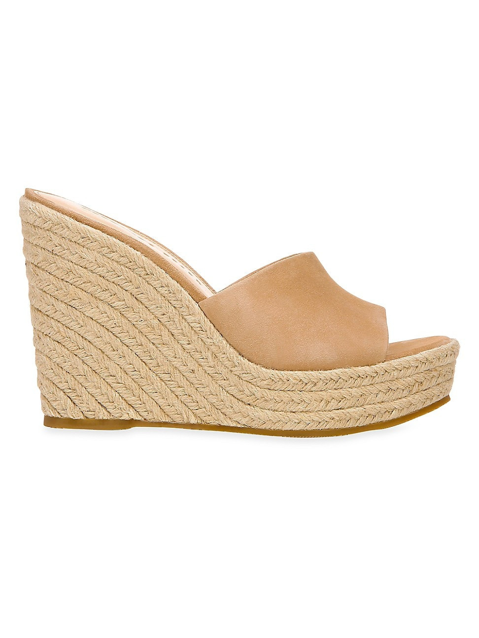 Women's Dali Suede Espadrille Wedge Sandals - Sand - Size 10.5 | Saks Fifth Avenue