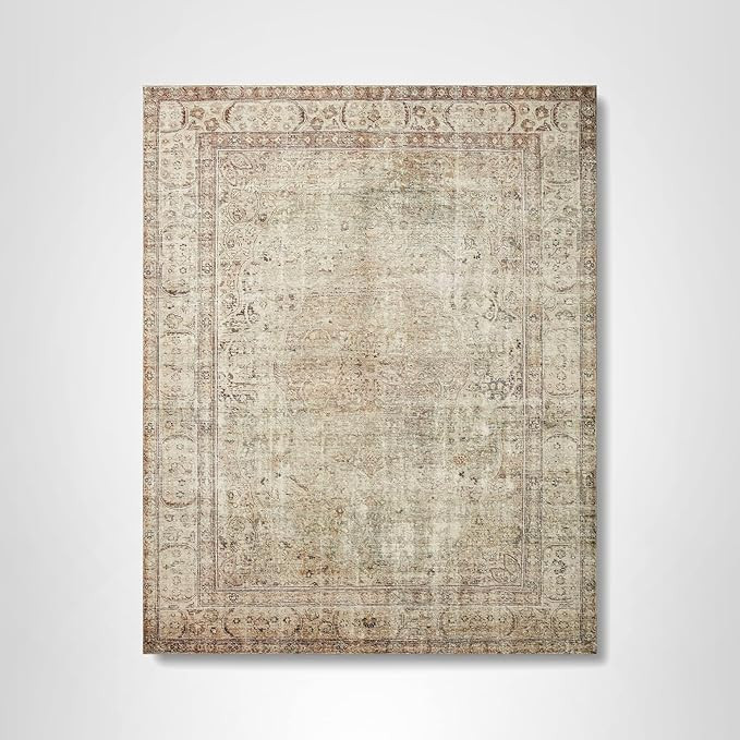 Loloi Margot Collection MAT-01 Antique/Sage 5'-0" x 7'-6" Area Rug, No-Shed Easy Clean Large Patt... | Amazon (US)
