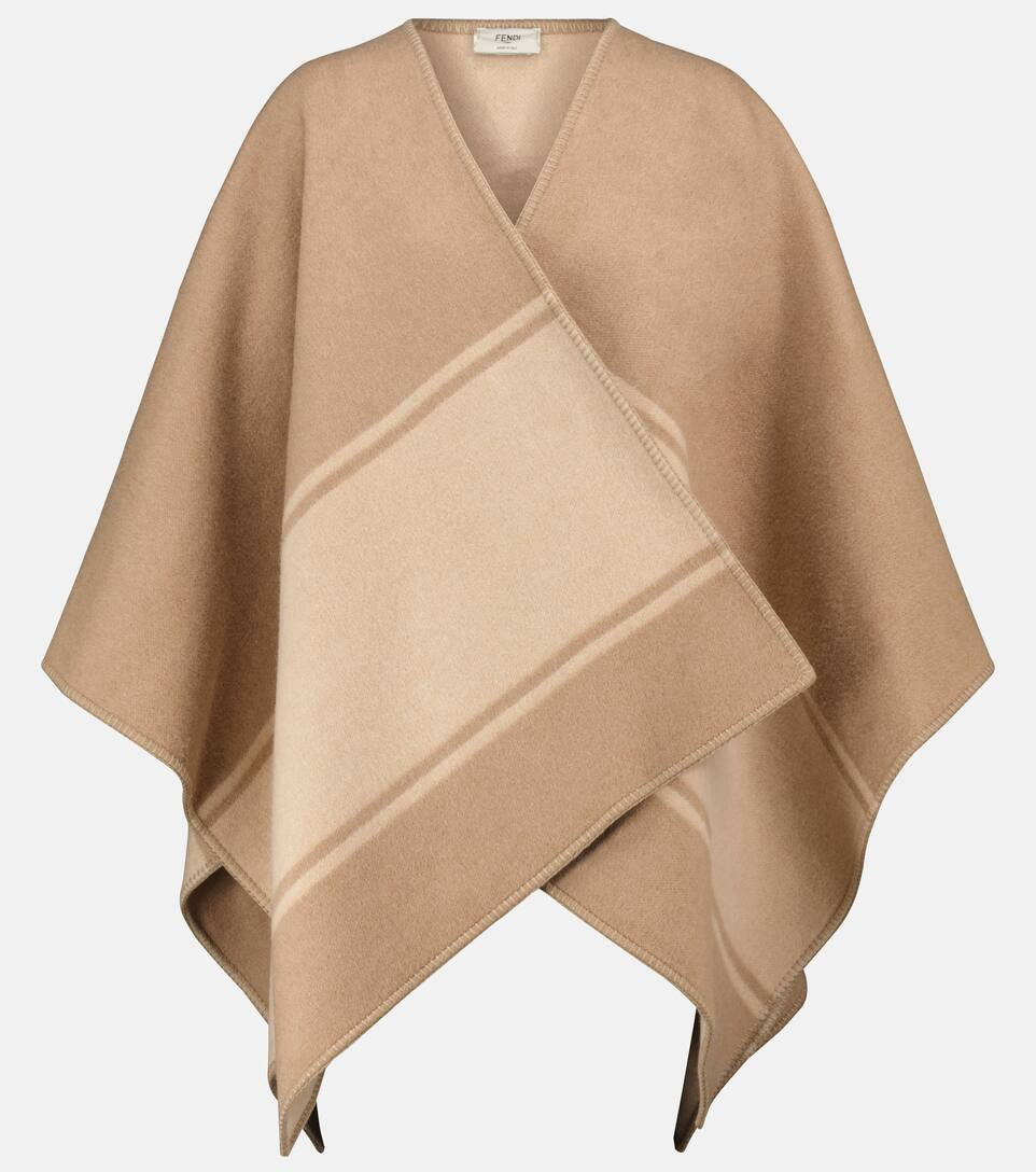 Wool and cashmere poncho | Mytheresa (US/CA)