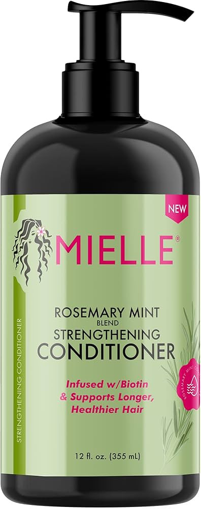 Mielle Organics Rosemary Mint Strengthening Conditioner with Biotin, 12 Ounce | Amazon (US)