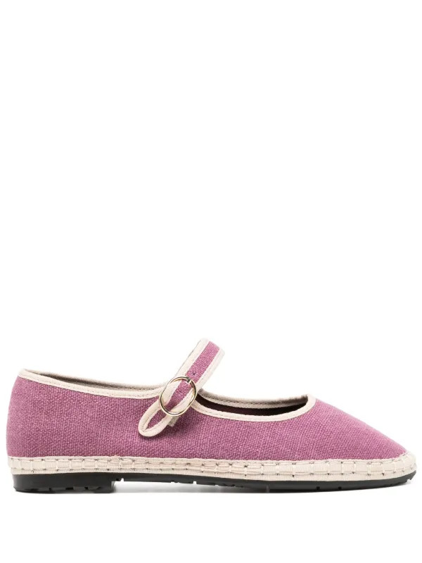 FLABELUS Ariadna Ballerina Shoes | Purple | FARFETCH UK | Farfetch Global