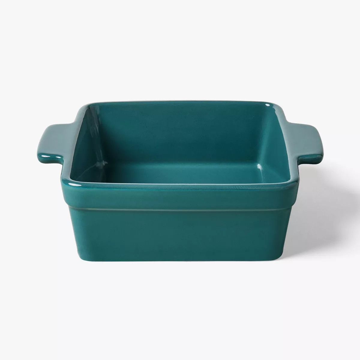 20.8oz Square Stoneware Baking Dish Green - Figmint™: Oven, Microwave, Dishwasher & Freezer Saf... | Target