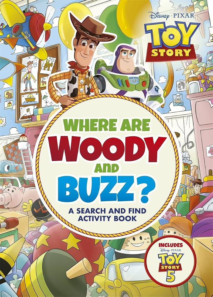 Where are Woody and Buzz?: A Disney Pixar Toy Story Search and Find Activity Book | Amazon (UK)