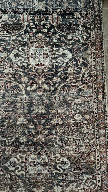 Vintage inspired rug. This is a low pile printed rug that’s perfect for bathrooms or kitchens  

#LTKsalealert #LTKhome