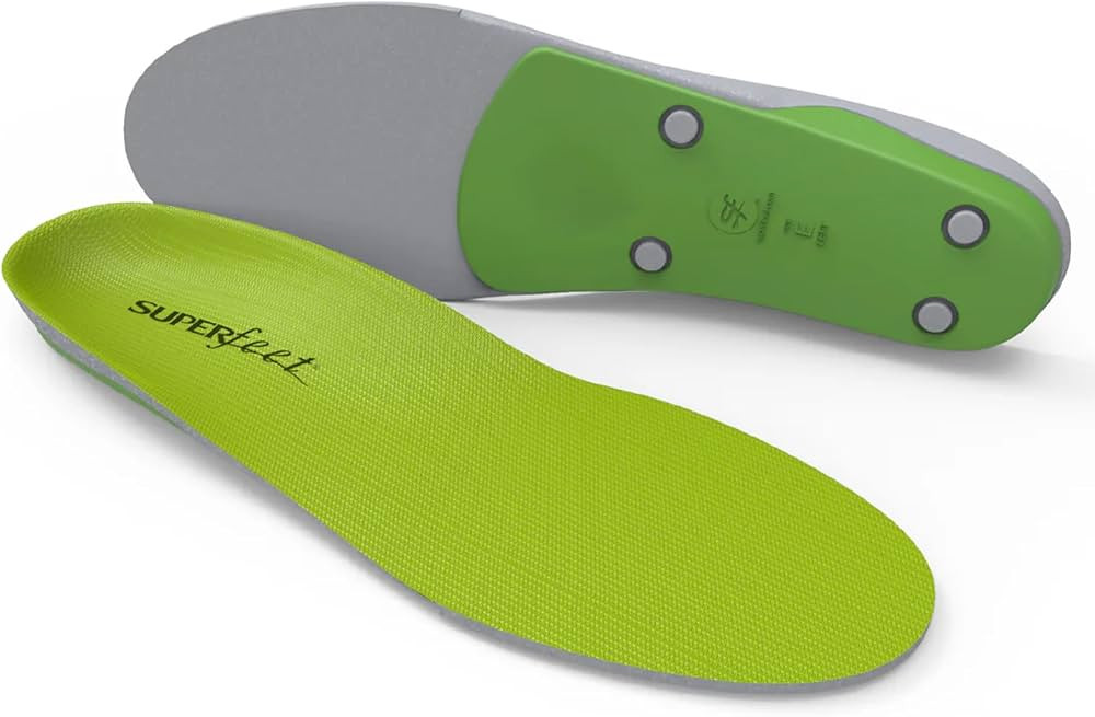 Superfeet All-Purpose Support High Arch Insoles (Green) - Trim-To-Fit Orthotic Shoe Inserts - Pro... | Amazon (US)