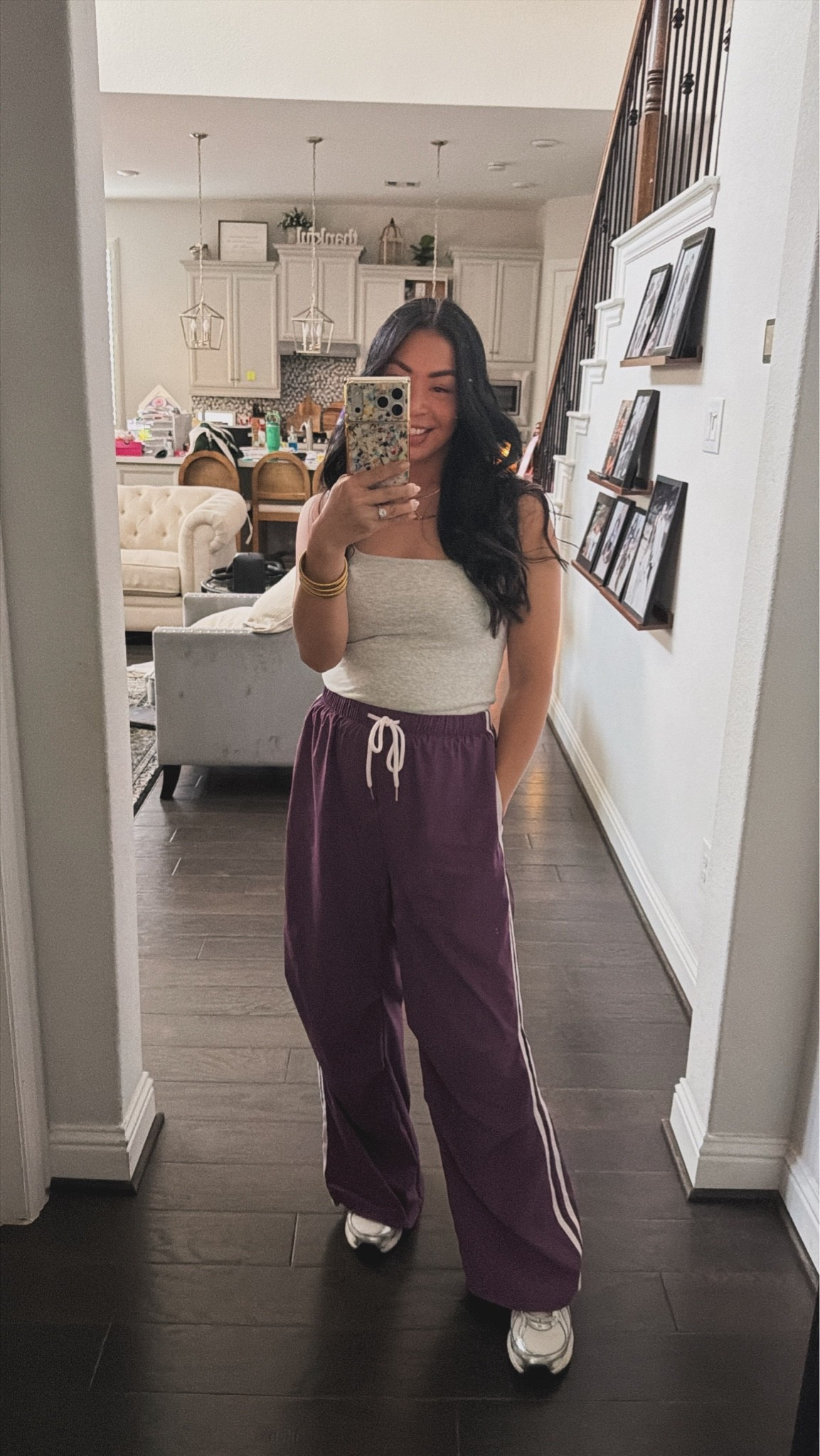Sports mama outfit of the day 

Wearing a medium in both the bodysuit and pants

#LTKootd #LTKmomlife #LTKOver40