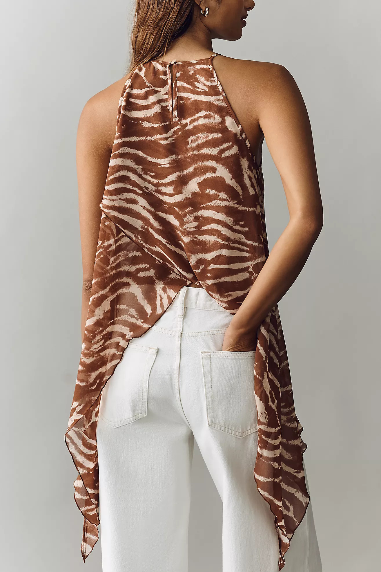 Mare Mare Sheer Halter Tunic | Anthropologie (US)