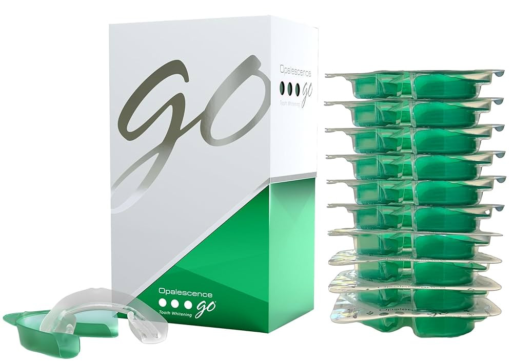 Opalescence Go 15- Prefilled Teeth Whitening Trays - 15% Hydrogen Peroxide - (10 Treatments) Made... | Amazon (US)